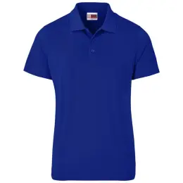 Mens Prima Stretch Golf Shirt Royal Front